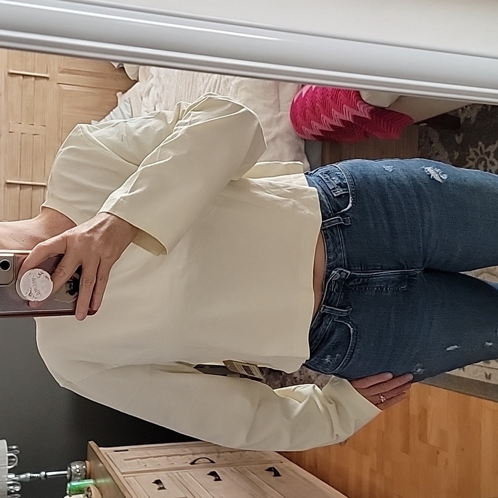 Fordays Crop Long Sleeve Crew - Picture 9 of 10